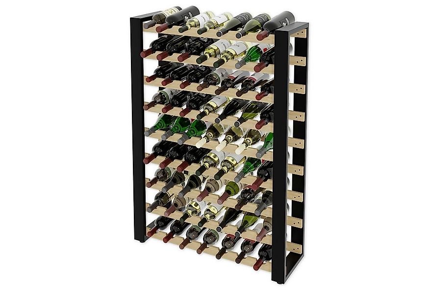 Lenmar Weinregal LOFT Weinregal aus Holz,Flaschenregal,Kellerregal,Regale,W günstig online kaufen