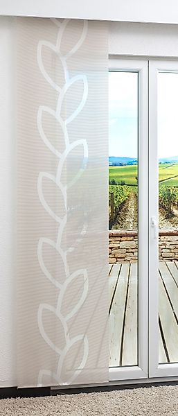 LYSEL® Schiebegardine Rankengewächs, (1 St), transparent, günstig online kaufen