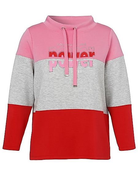 VIA APPIA DUE Sweatshirt mit Motto Druck günstig online kaufen