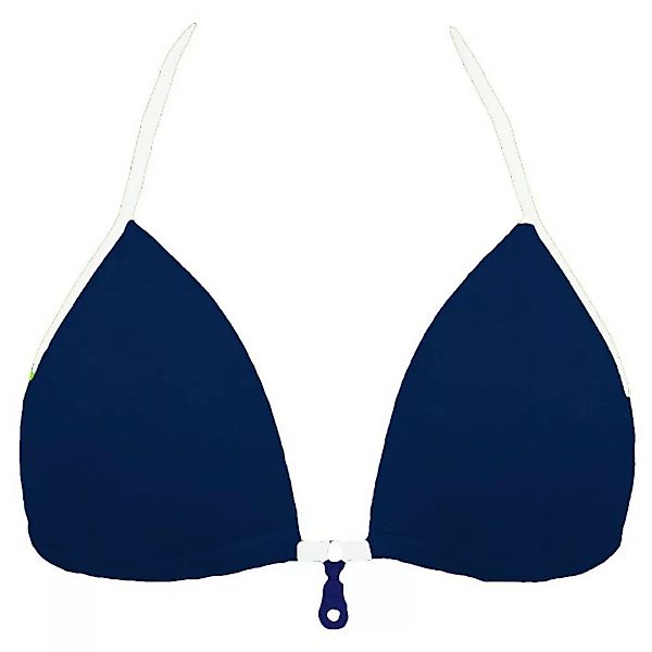 AqÜe Apparel Oyster Bikini Oberteil M Navy Blue / White günstig online kaufen