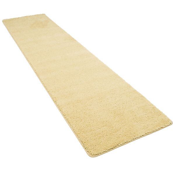 Snapstyle Hochflor Shaggy Läufer Teppich Palace Natur 100x400cm günstig online kaufen