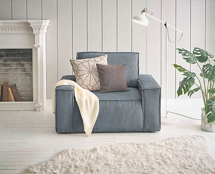 Home affaire Sessel »SHERWOOD, Love-Seat in 3 Stoffarten verfügbar«, passen günstig online kaufen