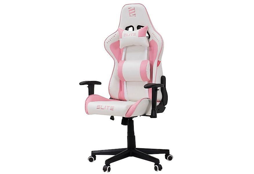 ELITE Gaming Gaming-Stuhl Ergonomischer Bürostuhl Destiny inkl. Rücken- & N günstig online kaufen