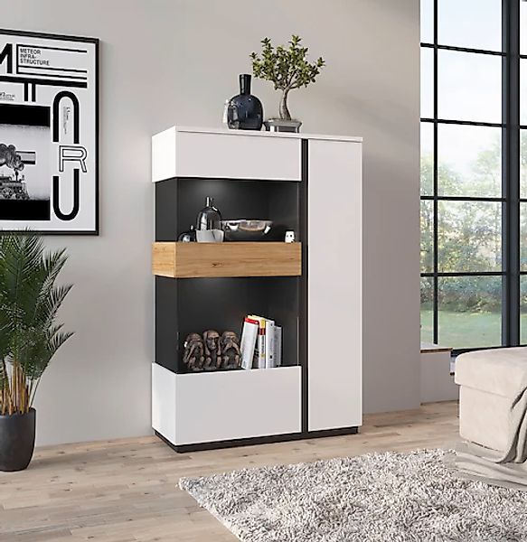 INOSIGN Vitrine »Novena«, Höhe 150 cm günstig online kaufen