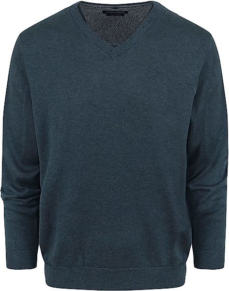 Casa Moda Pullover Blaumelange - Größe XL günstig online kaufen