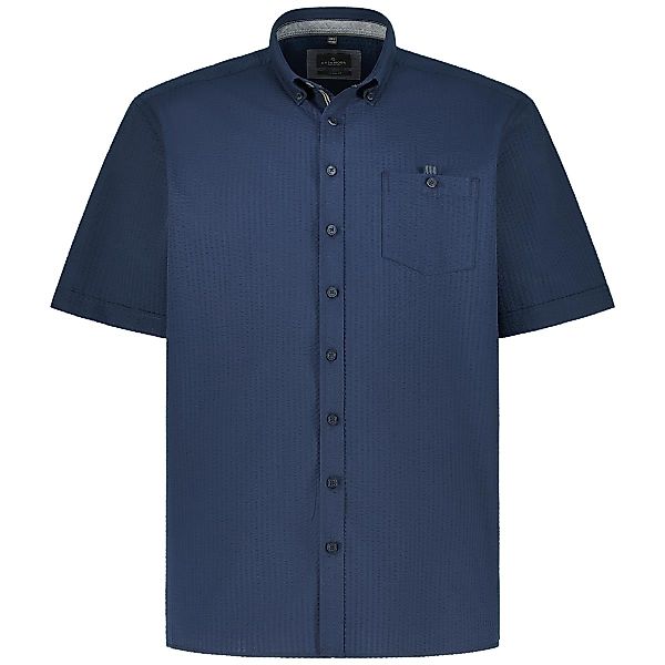 CASA MODA Freizeithemd aus Baumwolle Farbe jeansblau Größe: XXL günstig online kaufen