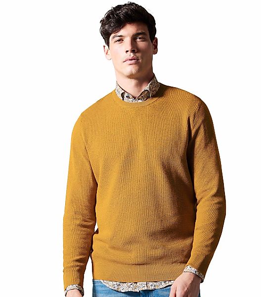 CASAMODA Strickpullover "CASAMODA Pullover uni" günstig online kaufen