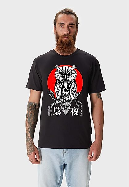 Oldskull T-Shirt ASIAN SECRET OWL SKULL günstig online kaufen