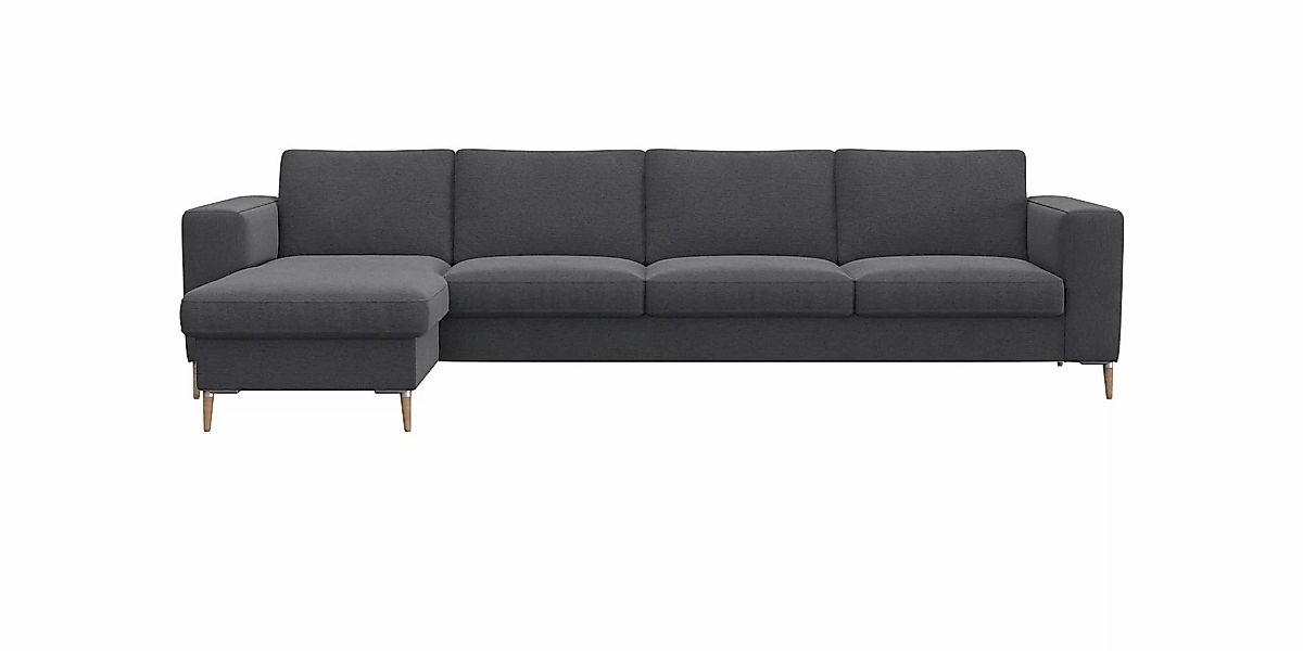 FLEXLUX Ecksofa »Fiore, super Sitzkomfort durch Kaltschaum im Sitz, L-Form« günstig online kaufen