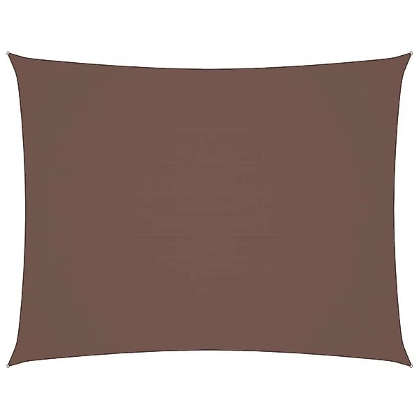 vidaXL Sonnensegel Oxford-Gewebe Rechteckig 3x6 m Braun 135818 günstig online kaufen