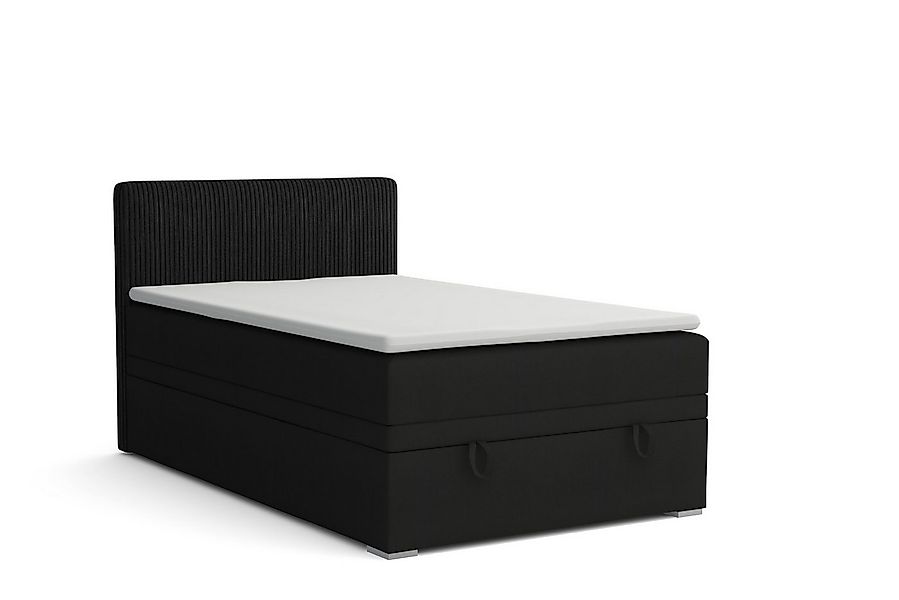 Deine Möbel 24 Boxspringbett DAGA MINI Boxbett Polsterbett Kompletbett Velo günstig online kaufen