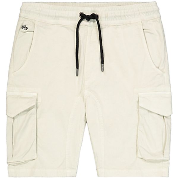 Alpha Industries  Shorts Cotton Twill Jogger Short - stone günstig online kaufen