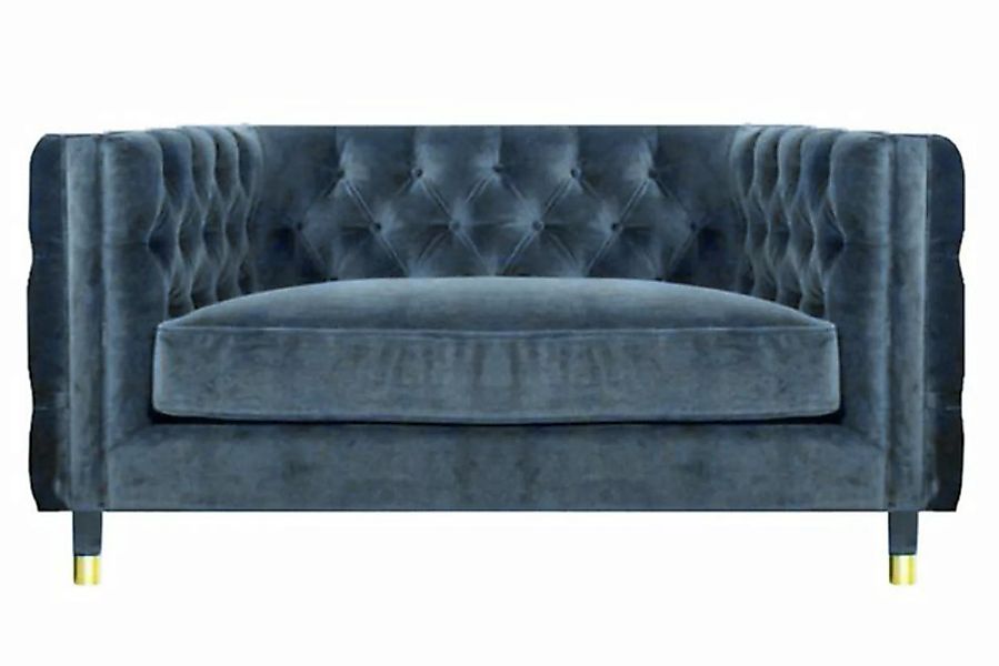 JVmoebel 2-Sitzer Luxus Sofa Zweisitzer Couch Wohnzimmer Polstermöbel Chest günstig online kaufen