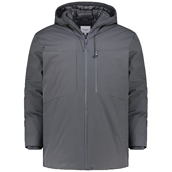 Jack&Jones Wattierter Parka Farbe anthrazit Größe: 5XL günstig online kaufen