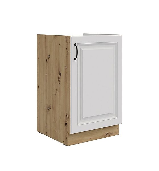 Küchen-Preisbombe Spülenunterschrank 50 cm Küche Stilo Weiß Eiche Artisan K günstig online kaufen