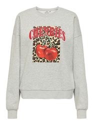 ONLY Sweatshirt ONLJOLANA L/S O-NECK BERRY günstig online kaufen