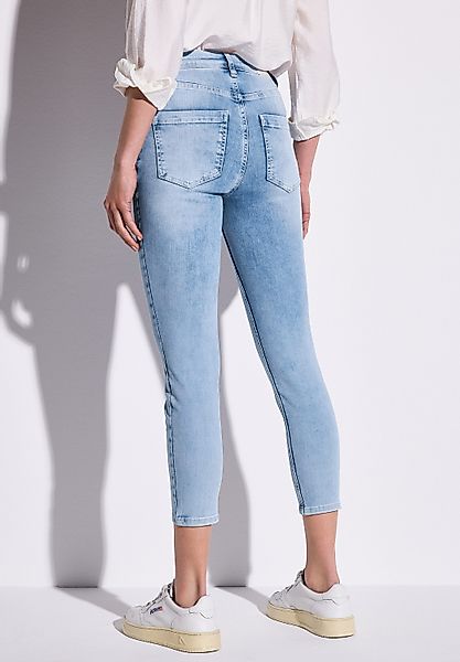 STREET ONE Slim-fit-Jeans, High Waist günstig online kaufen