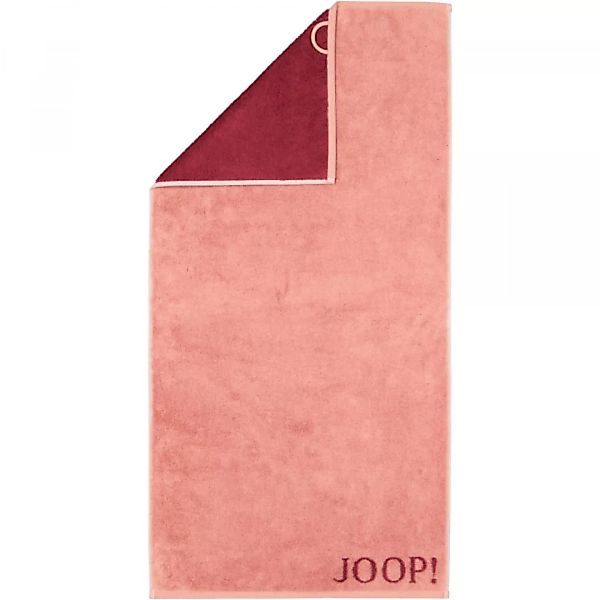 JOOP! Handtücher Classic Doubleface 1600 - Farbe: rouge - 29 - Handtuch 50x günstig online kaufen