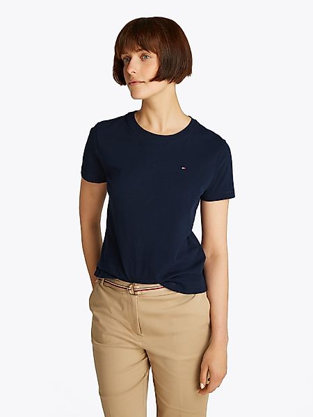 Tommy Hilfiger Rundhalsshirt SLUB REG C-NK günstig online kaufen