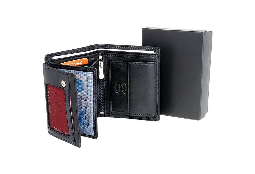 COLOGNELEDER Geldbörse GB-01, Kartenfächer, RFID-Schutz, inkl. Box, Münzfac günstig online kaufen