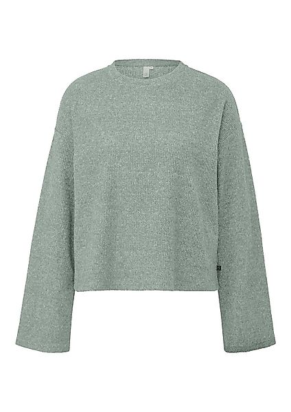 QS Rundhalspullover Basic (1-tlg) Rundhals-Ausschnitt, lange günstig online kaufen