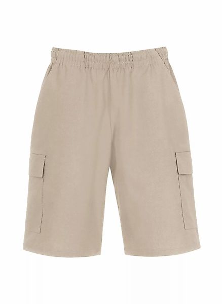 Trigema Jerseyhose "TRIGEMA Cargo-Bermuda aus 100% Baumwolle", (1 tlg.) günstig online kaufen