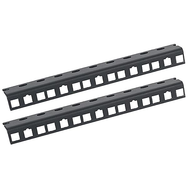 HMF 66805 Rackschiene für Serverschrank 2 Stück 10 Zoll 5 HE Schwarz günstig online kaufen