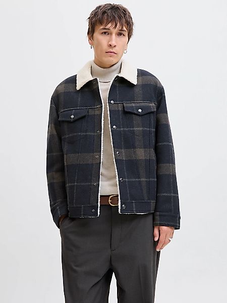 Jack & Jones Wolljacke "JPRBLUTEXAS WOOL BLEND TRUCKER JACKET SN" ohne Kapu günstig online kaufen