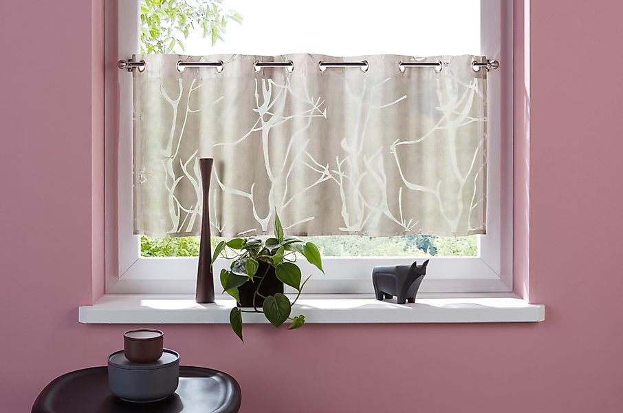 my home Scheibengardine Anna, Ösen (1 günstig online kaufen