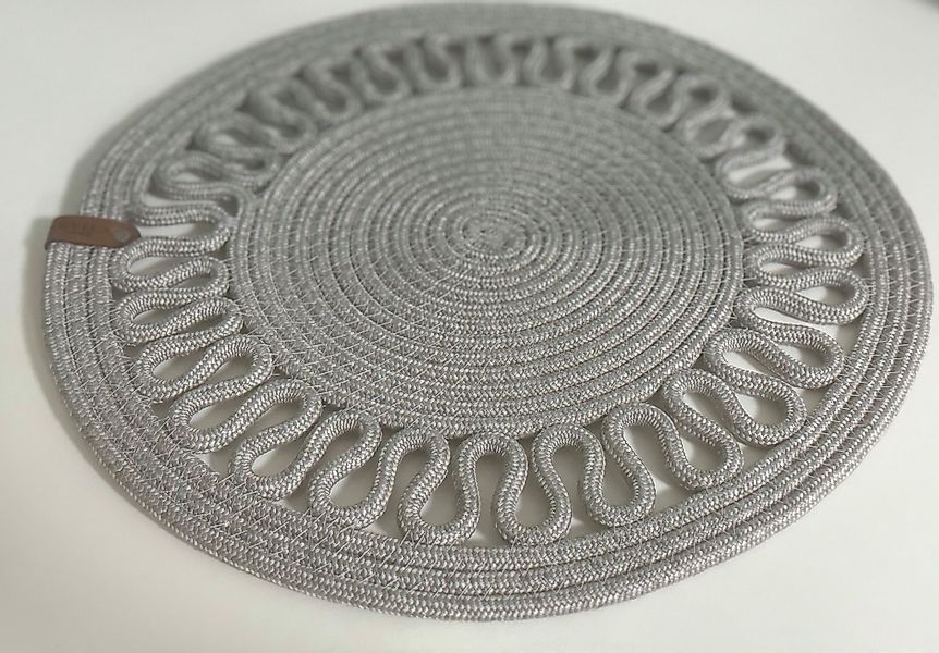 Seyila Home Platzset Hochwertige Seyila Platzsets Jute und Baumwollseil gef günstig online kaufen