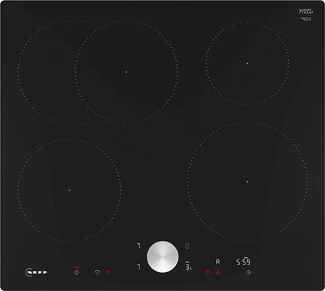 NEFF Induktions-Kochfeld "T56PTF1L0" mit intuitiver Twist Pad Bedienung günstig online kaufen