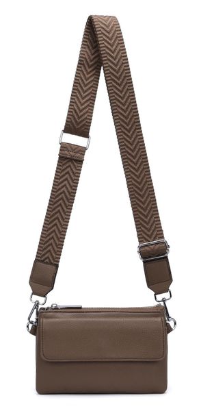 ITALYSHOP24 Geldbörse Damen Umhängetasche CrossBody Brieftasche günstig online kaufen