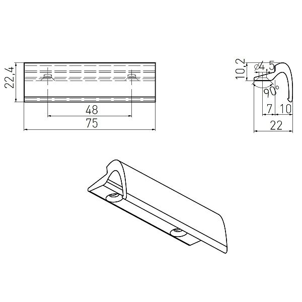 MS Beschläge Fenstergriff Glasfalzgriff Balkontürgriff Alu günstig online kaufen