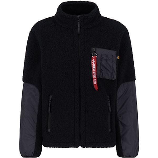 Alpha  Herren-Jacke Sherpa Zip-Jacket - black günstig online kaufen