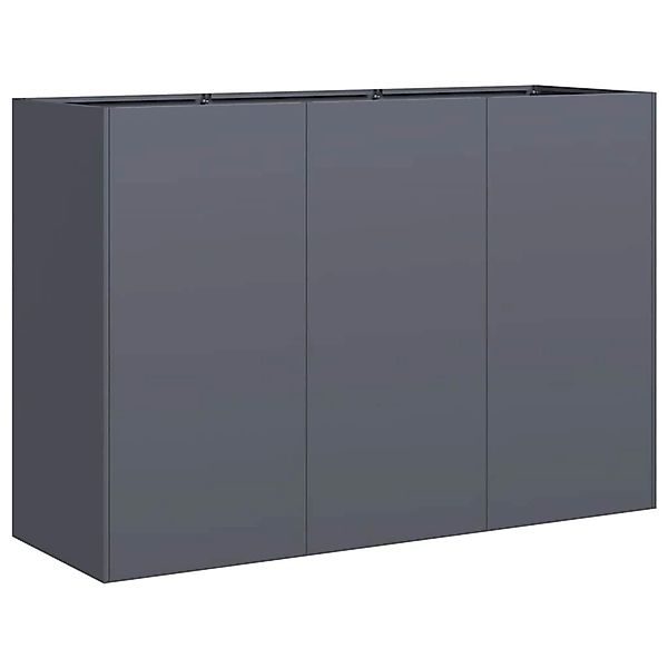 vidaXL Pflanzkübel Anthrazit 120x40x80 cm Kaltgewalzter Stahl 860719 günstig online kaufen