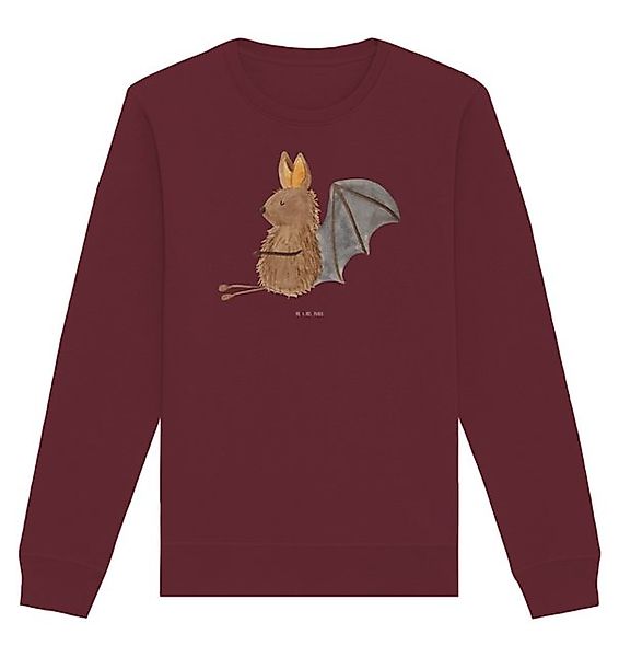 Mr. & Mrs. Panda Longpullover Fledermaus Sitzen Größe M - Burgundy - Gesche günstig online kaufen