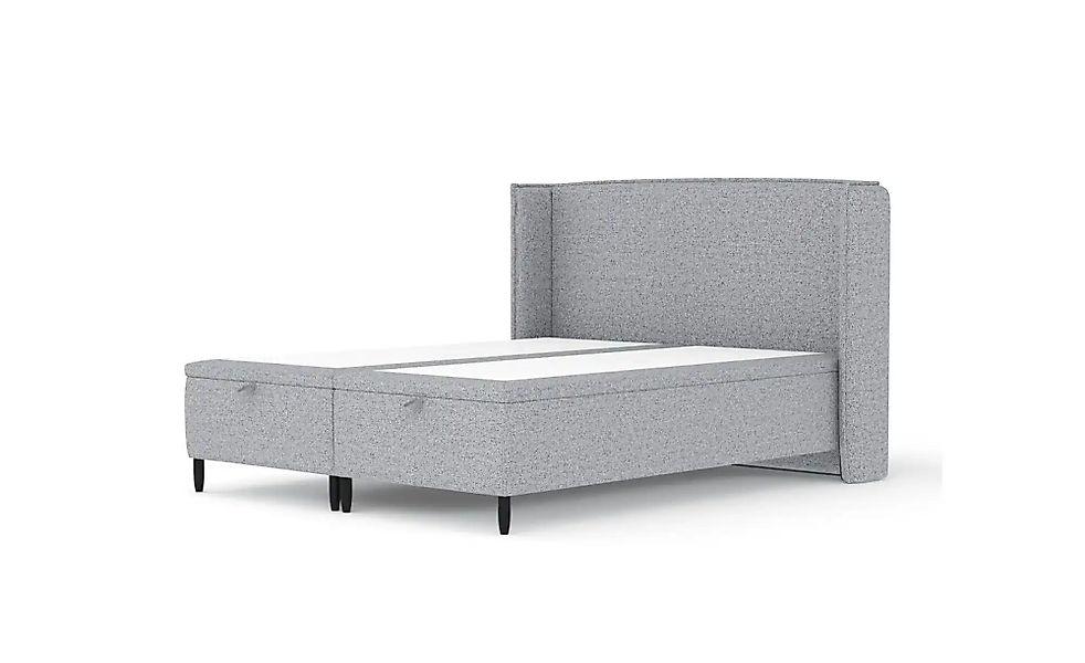 Polsterbett   ¦ grau ¦ Maße (cm): B: 198 H: 117 Betten > Komfortbetten - Hö günstig online kaufen