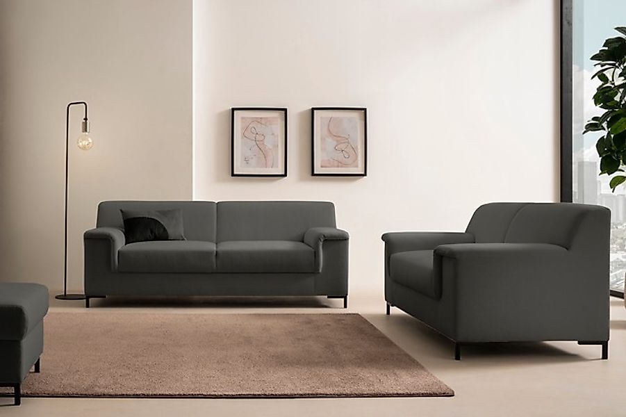 INOSIGN Polstergarnitur »Jamie 2, auch in Cord, Set: bestehend aus 1,5- und günstig online kaufen