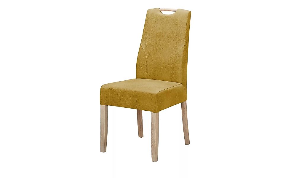 Polsterstuhl - gelb - 45 cm - 97,5 cm - 57 cm - Stühle > Esszimmerstühle - günstig online kaufen