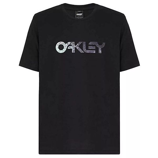 Oakley Apparel B1b Nebulous Logo Kurzärmeliges T-shirt XL Blackout günstig online kaufen