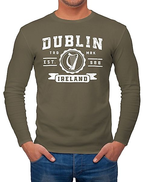 Neverless Longsleeve Herren Longsleeve Dublin Irland günstig online kaufen