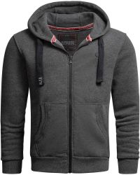 Alessandro Salvarini Sweatjacke "ASLomborio" warme Kapuzenjacke günstig online kaufen