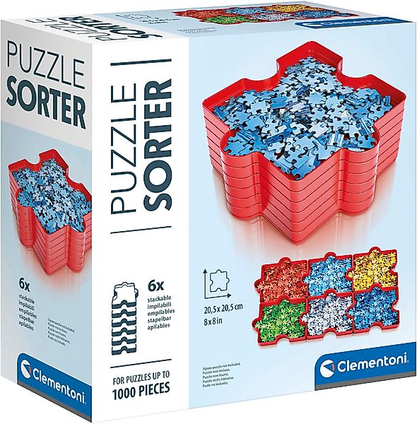 Clementoni® Puzzle Sortierer, Puzzleteile, Made in günstig online kaufen