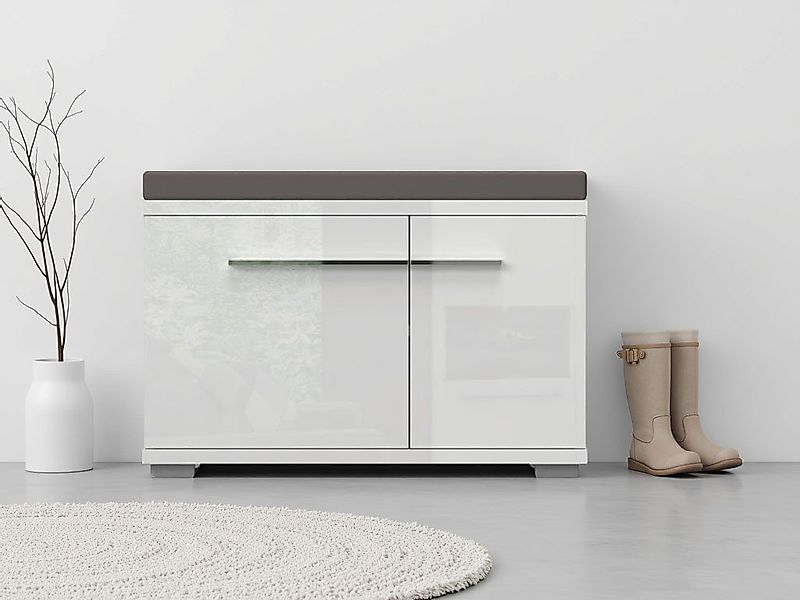 OTTO home Schuhbank Piano Sitzbank inkl. Polsterkissen, Breite 76 cm, UV la günstig online kaufen