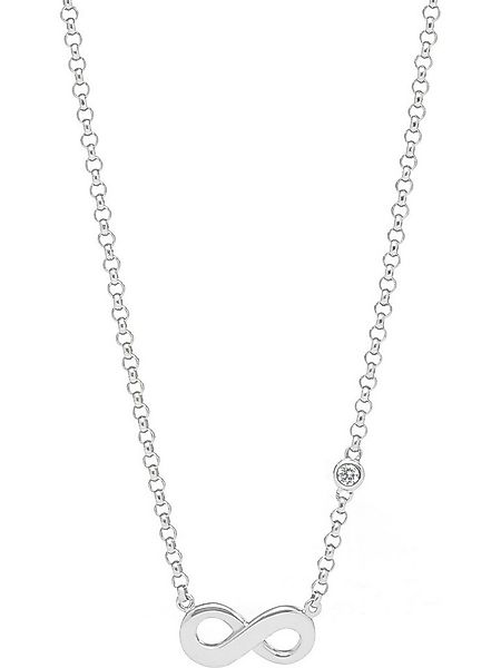 Fossil Collier Fossil Damen-Kette 925er Silber 1 Zirkon günstig online kaufen