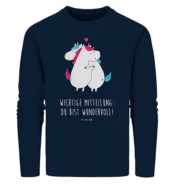 Mr. & Mrs. Panda Longpullover Einhorn Mitteilung Größe M - French Navy - Ge günstig online kaufen