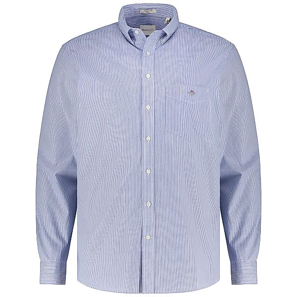 Gant Freizeithemd mit Streifen Farbe blau Größe: 4XL günstig online kaufen