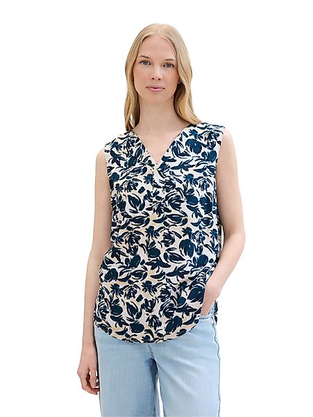 TOM TAILOR Blusentop mit stylischem All-Over günstig online kaufen