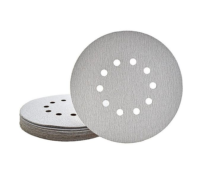 MioTools Schleifscheibe Ø 225 mm 10-Loch Klett-Schleifscheiben für Trockenb günstig online kaufen