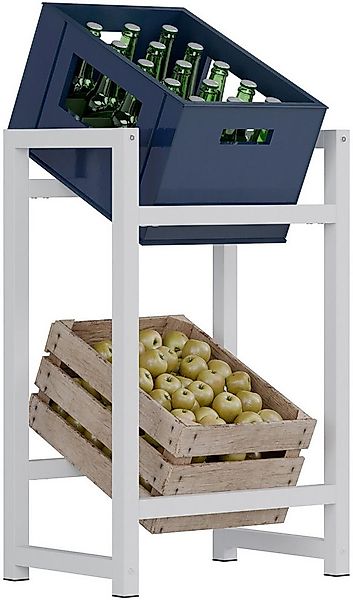 CLP Standregal Stack, 1er, Getränkekistenständer aus stabilem Metall günstig online kaufen